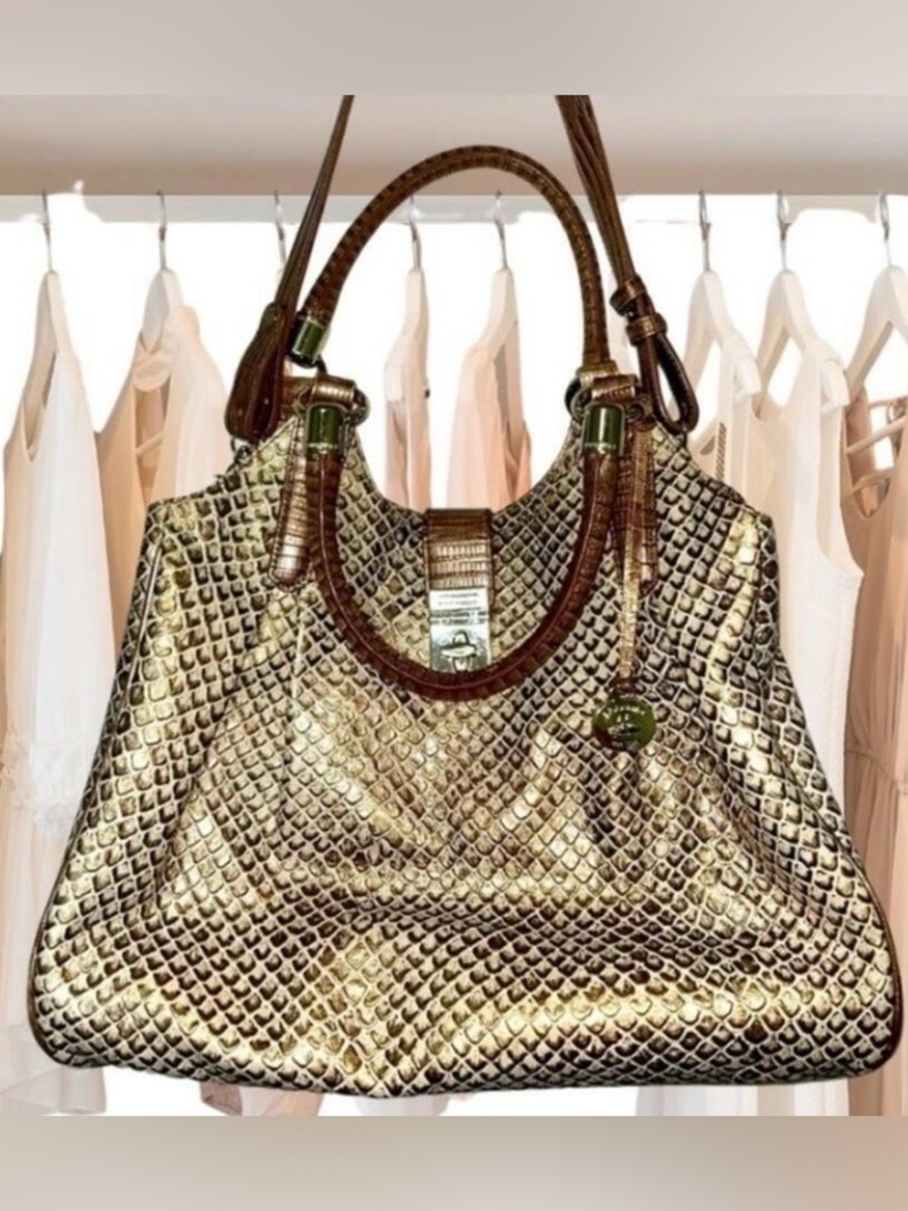 Brahmin, The Elisa Java Collection, Java Latte Purse